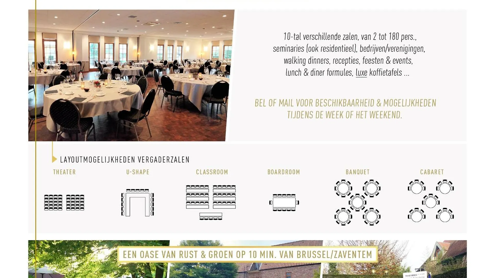 ****  Hotel Abbey Grimbergen Belgique